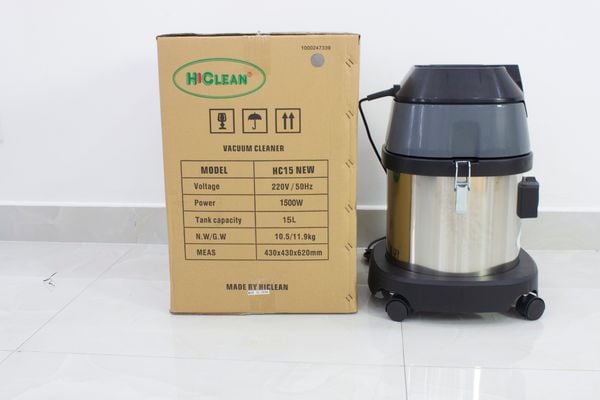 Máy hút bụi công nghiệp HiClean HC15 New
