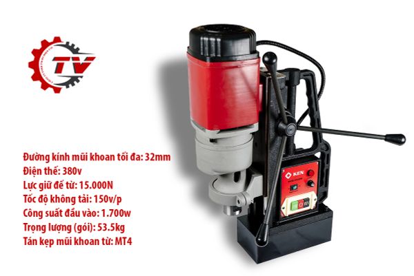 Máy khoan từ 1700w Ken 6032N