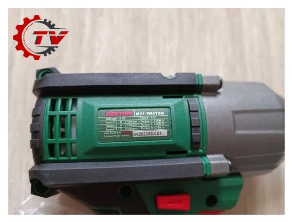 Thân Máy Siết BuLong Pin Dekton M21-IW475N (Chưa bao gồm Pin, Sạc)