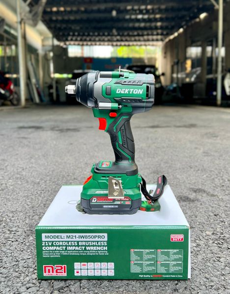 Thân Máy Siết Bulong Pin Dekton M21-IW850PRO (Chưa pin, sạc)