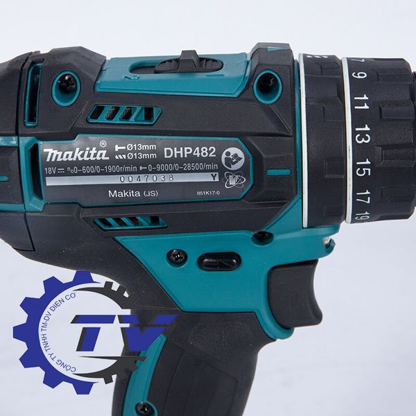 Máy khoan búa chạy pin Makita DHP482RFE