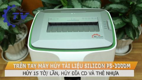 Máy hủy tài liệu Silicon PS-3000M