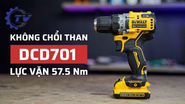 Máy khoan vặn vít dùng pin DeWalt DCD701D2-KR