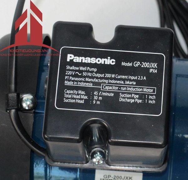 Máy Bơm Nước Đẩy Cao Panasonic 200W GP-200 JXK