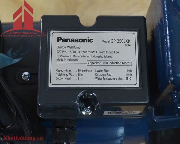 Máy Bơm Đẩy Cao Panasonic 250W GP-250 JXK