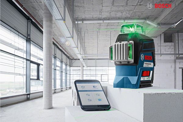 Máy cân mực laser Bosch GLL 3-80 CG (Tia xanh)