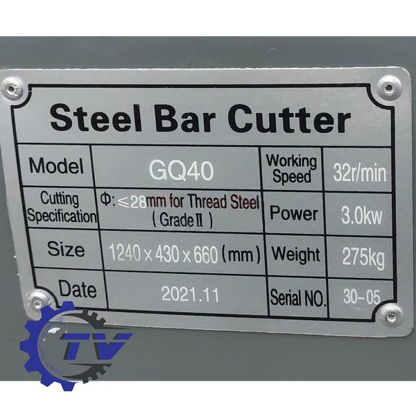 Máy cắt sắt Đông Phong GQ40 3KW-380v