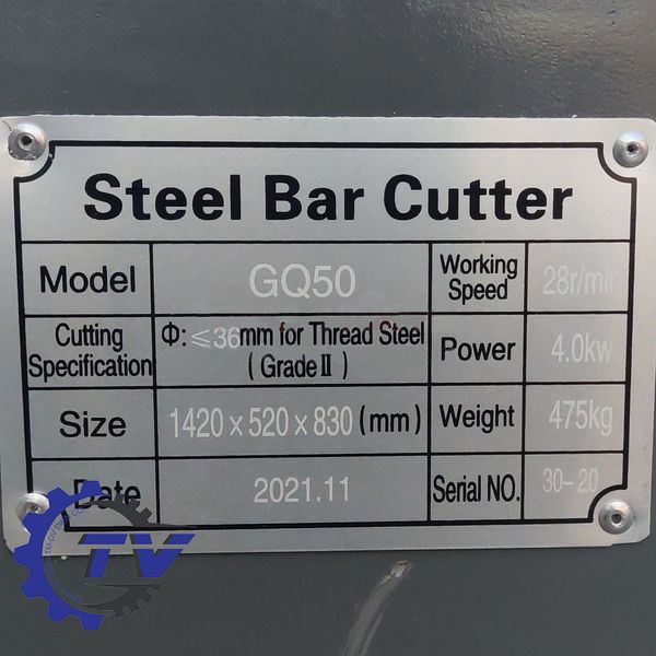 Máy cắt sắt Đông Phong GQ50 4Kw-380v