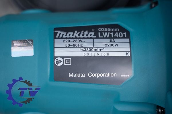 Máy cắt sắt Makita LW1401