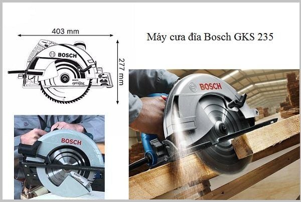 Máy cưa dĩa Bosch GKS 235 TURBO