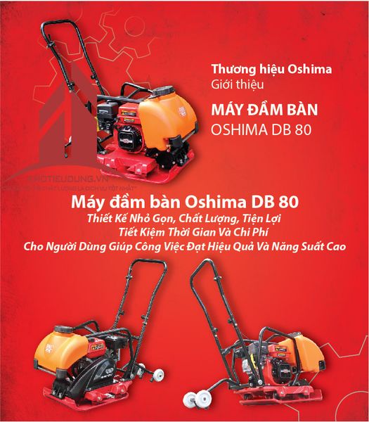 Máy đầm bàn Oshima DB-80