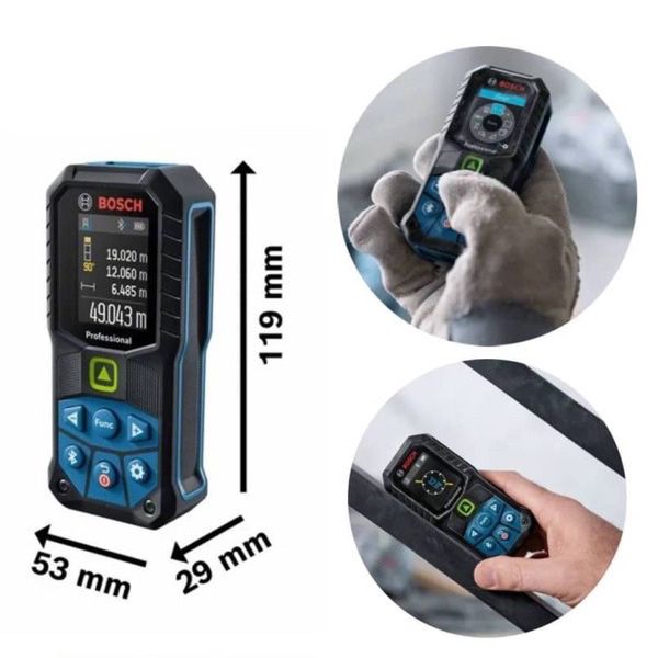 Máy đo khoảng cách Laser tia Xanh Bosch GLM 50-23 G
