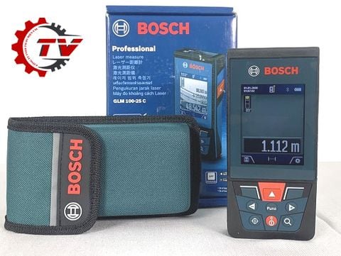 Máy đo khoảng cách Laser Bosch GLM 100-25C