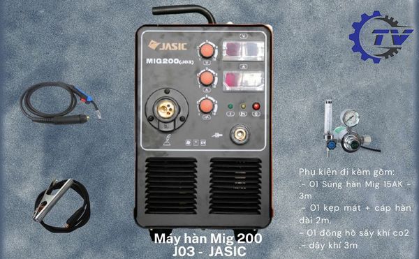 Máy hàn bán tự động Jasic MIG-200 J03