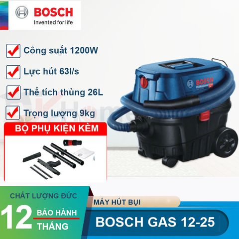 Máy Hút Bụi Bosch GAS 12-25