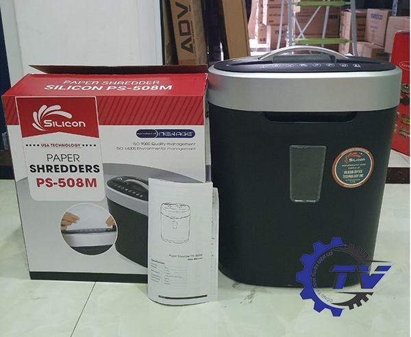 Máy hủy tài liệu Silicon PS-508M