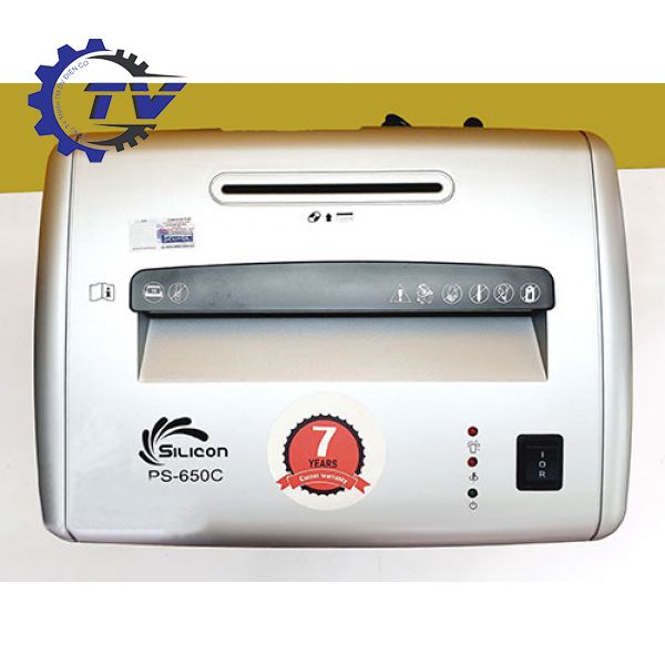 Máy hủy tài liệu Silicon PS-650C