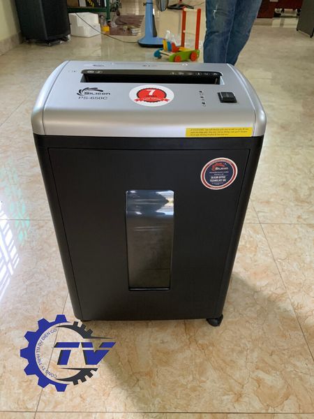 Máy hủy tài liệu Silicon PS-650C