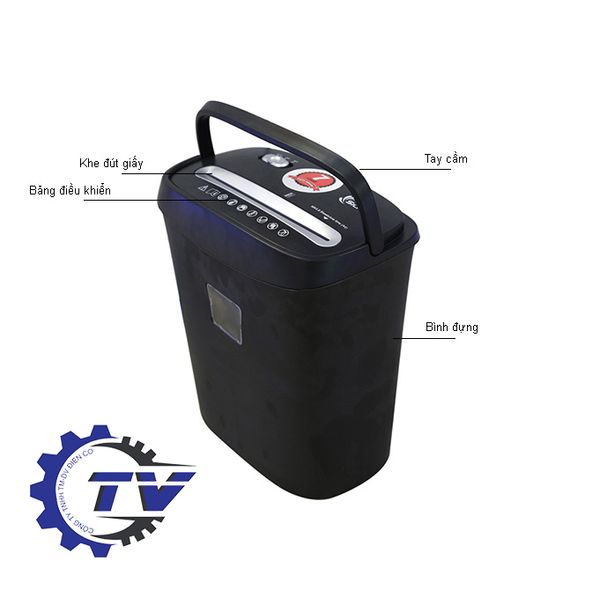 Máy huỷ tài liệu Silicon PS-815C