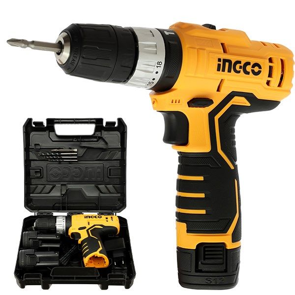 Máy khoan búa dùng pin INGCO CIDLI1232