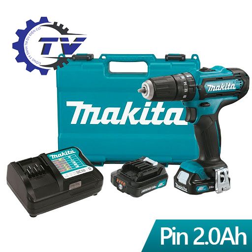 Máy khoan búa vặn vít dùng pin Makita HP333DSYE