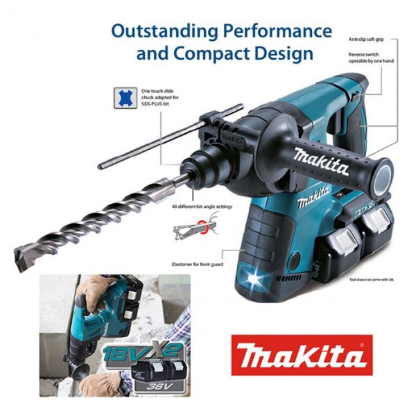 Máy khoan động lực dùng pin Makita DHR263RM2