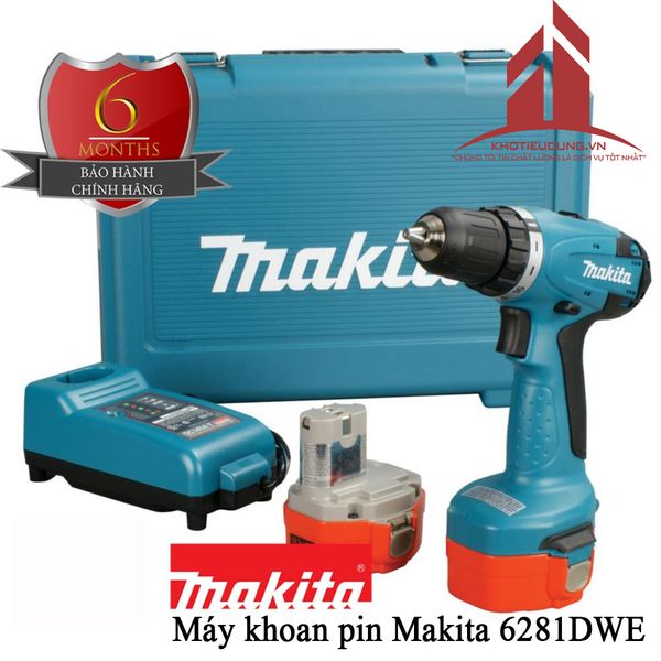 Máy khoan vặn vít chạy pin Makita 6281DWE
