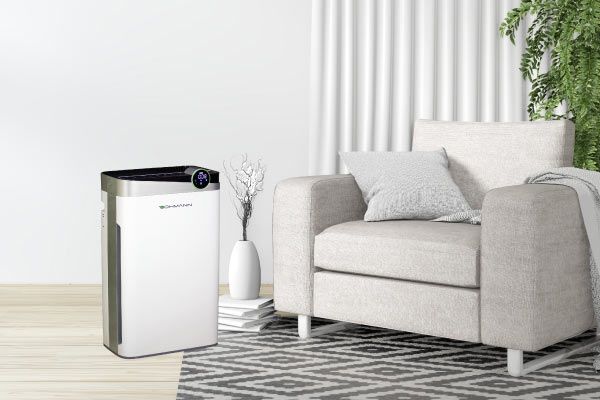 Máy lọc không khí khử mùi, bù ẩm, diệt khuẩn, tạo ion âm BOHMANN B4.02