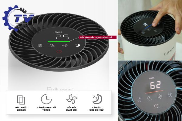 Máy lọc không khí thông minh FujiHome AP12