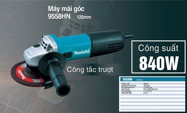 Máy mài góc Makita 9556HN 100mm 840W
