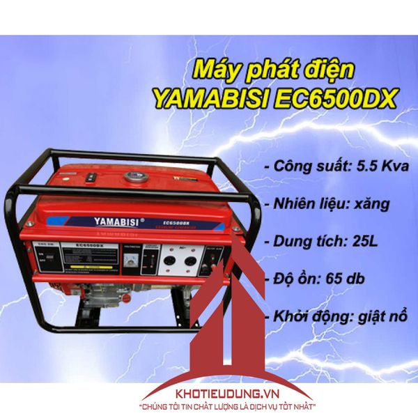Máy phát điện YAMABISI EC6500DX