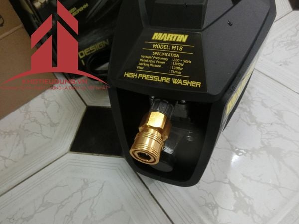 Máy rửa xe Martin M18 (1800W)