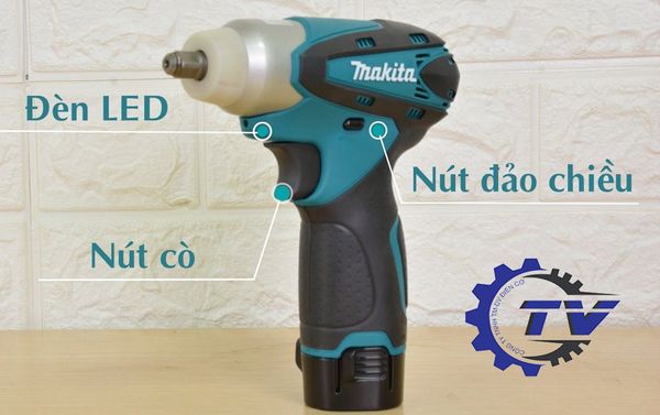 Máy Siết Bu Lông Chạy Pin Makita TW100DWE