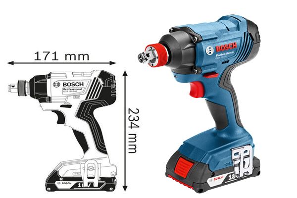 Máy siết ốc động lực Bosch GDX 180-LI