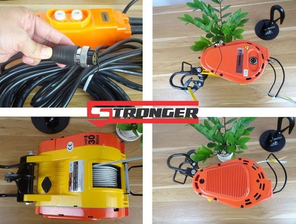 Máy tời điện tốc độ cao STRONGER CS-160