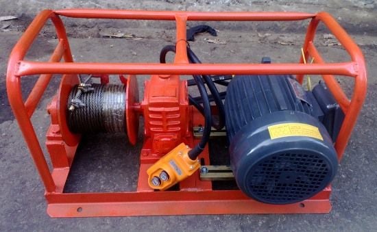 Máy Tời Điện Hộp Số 3HP