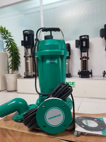 Máy Bơm Chìm Nước Thải Dao Cắt Rác Shimge 50WQ1.5QG