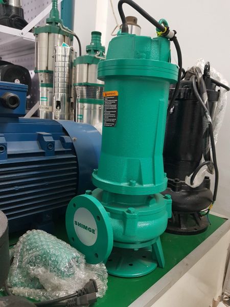 Máy Bơm Chìm Nước Thải Dao Cắt Rác Shimge 50WQ1.5QG