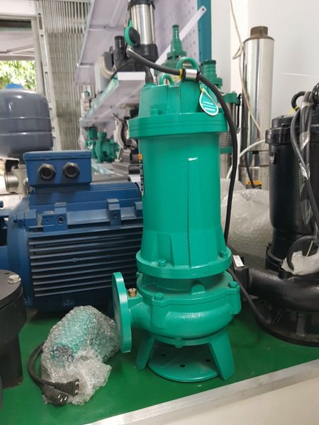 Máy Bơm Chìm Nước Thải Dao Cắt Rác Shimge 50WQ0.75QG