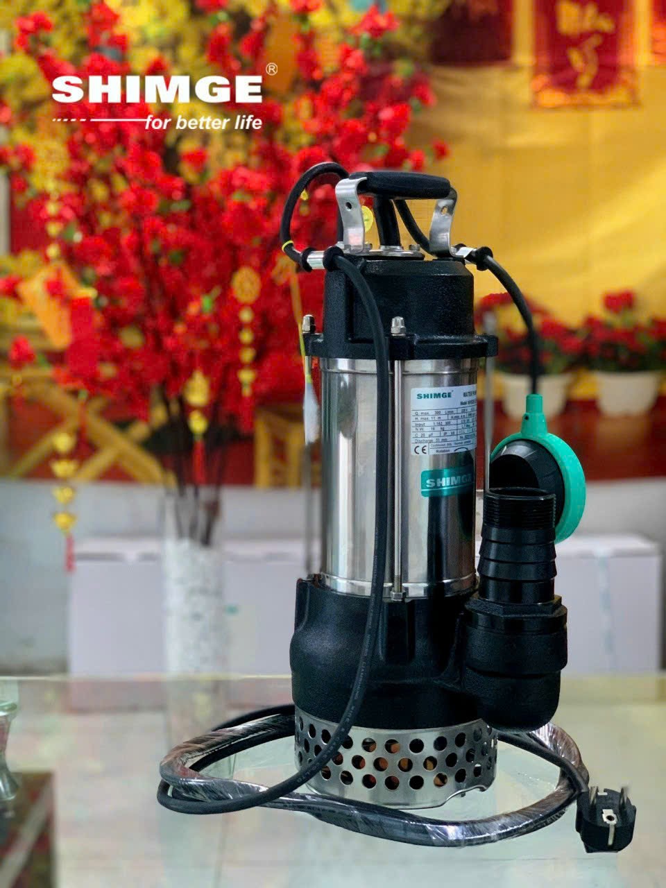 Máy Bơm Chìm Nước Thải Shimge WVSD 55A2F