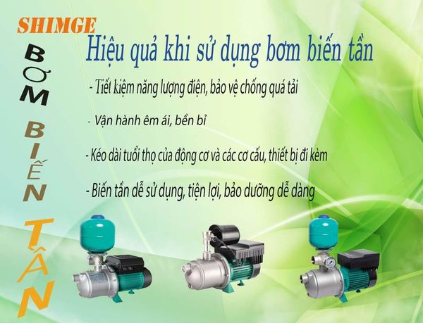 Máy Bơm Tăng Áp Biến Tần Shimge PX404E