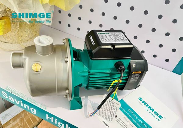 Máy Bơm Trục Ngang Tự Mồi Inox Shimge JET750G2
