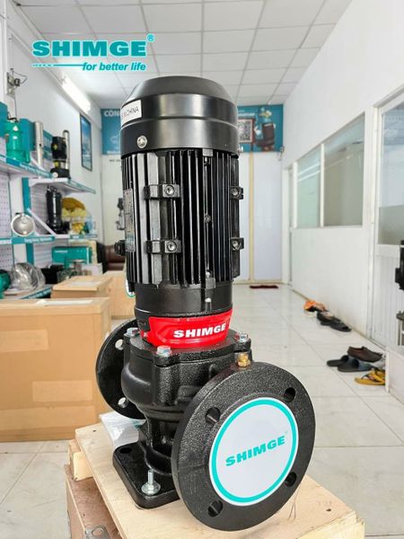 Máy Bơm Trục Đứng In Line Shimge SGL100-125G