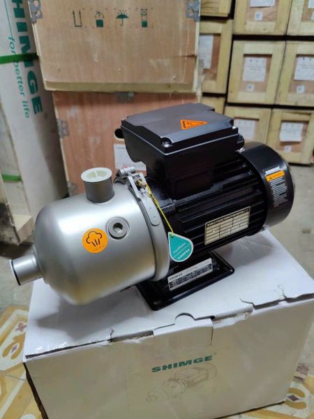 Máy Bơm Trục Ngang Đa Tầng Cánh Inox Shimge BW4-4