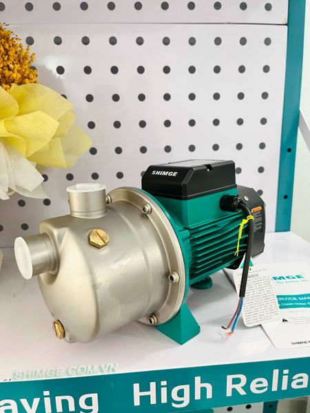 Máy Bơm Trục Ngang Tự Mồi Inox Shimge JET370G2