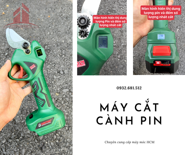 Máy Cắt Cành Pin Dekton M21-MCC30