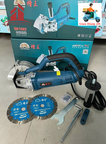Máy Cắt Rãnh Tường 2 Lưỡi 4000w