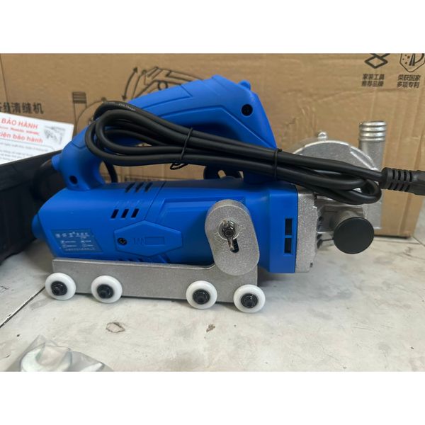 Máy Cắt Ron Gạch 8 Bánh Xe Dẫn Hướng Có Hút Bụi 1200w