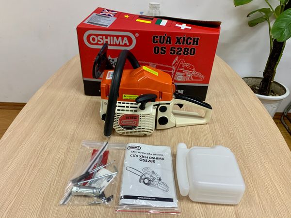 Máy cưa xích chạy xăng Oshima 5280