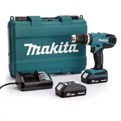 Máy khoan búa chạy pin Makita HP457DWE